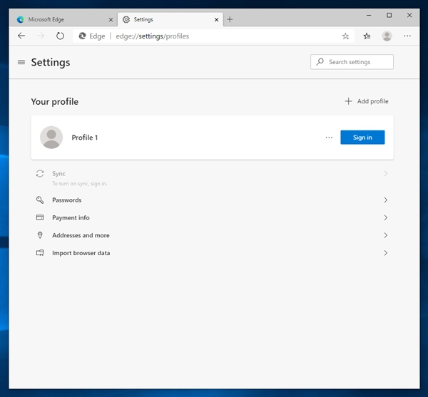 Microsoft Edge のUIの表示を日本語に変更する:画像3