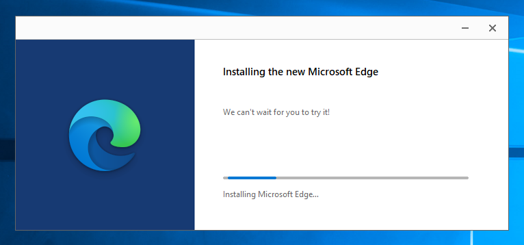 Microsoft Edge (2020年1月版) をインストールする:画像8