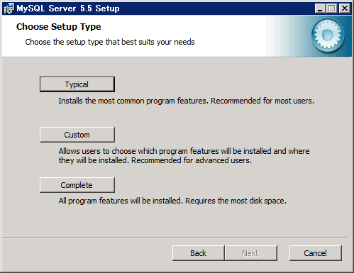 MySQLのインストール (MySQL Community Database Server のインストール):画像3