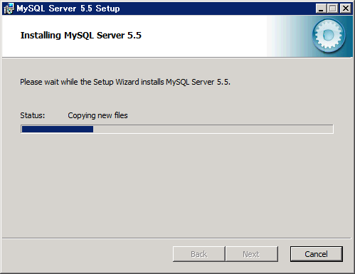 MySQLのインストール (MySQL Community Database Server のインストール):画像7