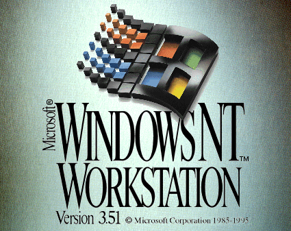 Windows NT 3.51 Workstation / Server の壁紙:画像1