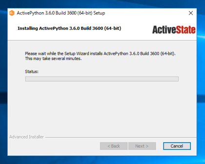Windows Server に Active Python をインストールする:画像15