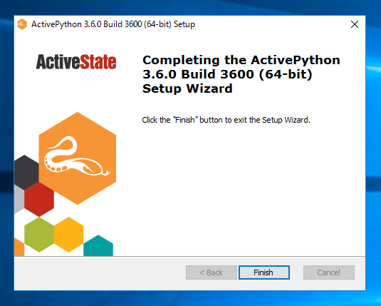 Windows Server に Active Python をインストールする:画像17
