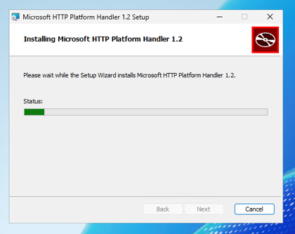 HttpPlatformHandler をインストールする:画像6