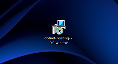 ASP.NET Core 7 Runtime Windows Hosting Bundleをインストールする:画像4