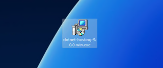 ASP.NET Core 9 Runtime Windows Hosting Bundleをインストールする:画像6