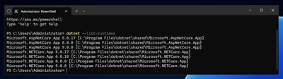 ASP.NET Core 9 Runtime Windows Hosting Bundleをインストールする:画像13