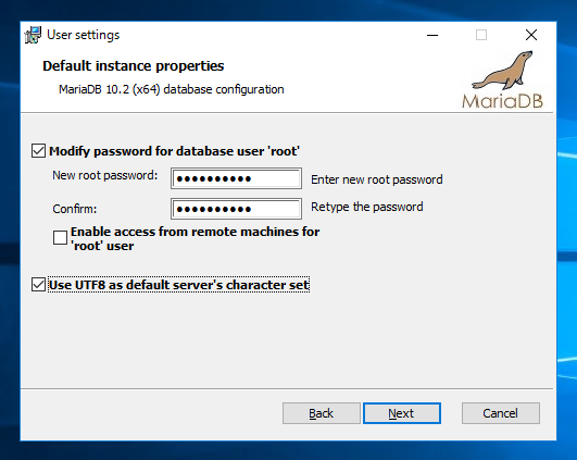 Windows Server にMariaDB Windows版をインストールする:画像13