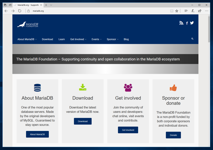 Windows Server にMariaDB Windows版をインストールする:画像1