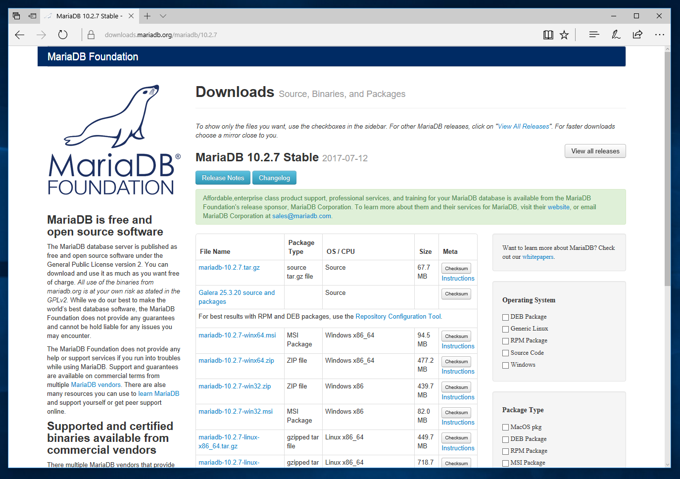 Windows Server にMariaDB Windows版をインストールする:画像4
