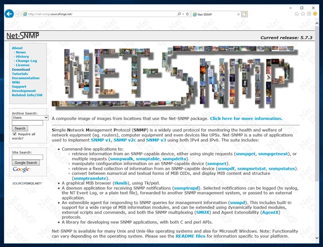 Windows Server に net-snmp をインストールする:画像1