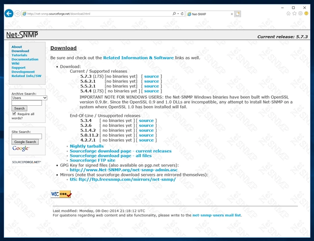 Windows Server に net-snmp をインストールする:画像2