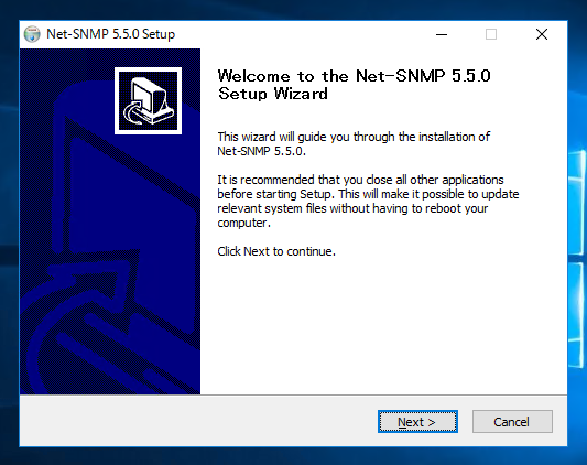 Windows Server に net-snmp をインストールする:画像10