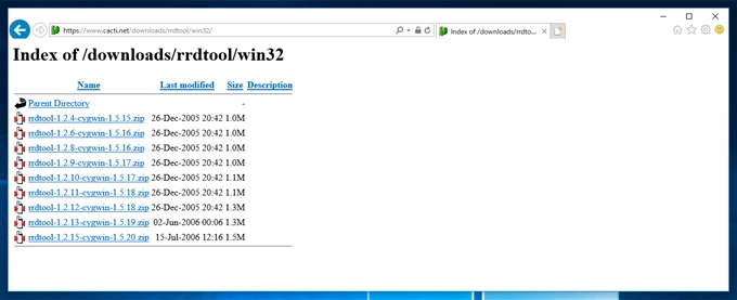 Windows Server に RRDtool をインストールする:画像17