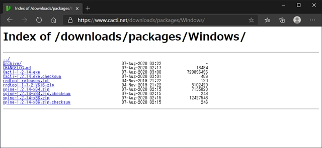 Windows Server に RRDtool をインストールする:画像1