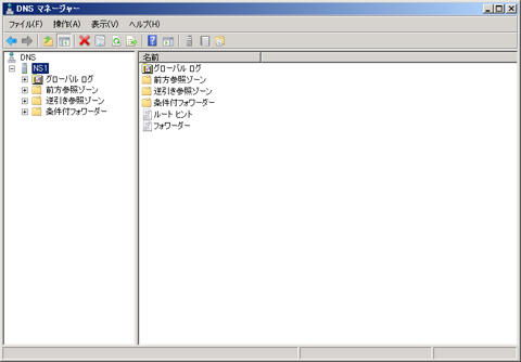 Windows Server でインターネットDNSの正引きプライマリゾーンを作成する (Windows Server 2008 / 2012):画像18
