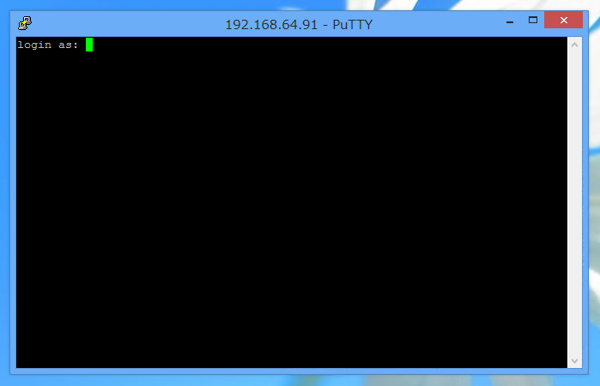PuTTYを利用したSSH接続:画像4