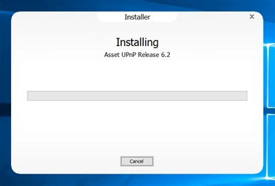Asset UPnP のインストール:画像8