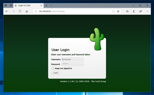 Windows版 Cacti をアップデートする:画像23