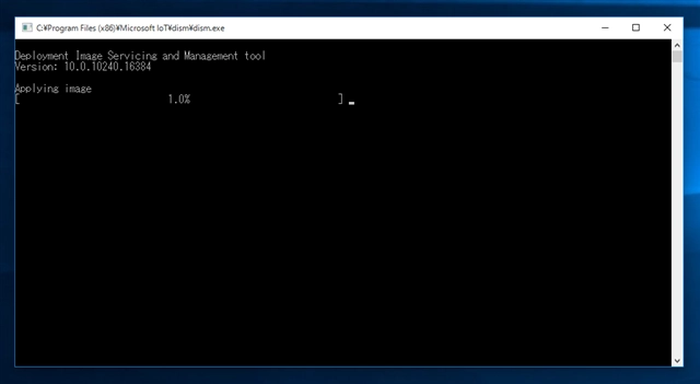Windows 10 IoT Core for Raspberry Pi 2 のSDカード(Micro SD)メディアを作成する:画像7