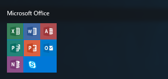 Windows 10 version 1703 でスタートメニューのタイルをフォルダ化する:画像7