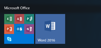 Windows 10 version 1703 でスタートメニューのタイルをフォルダ化する:画像12