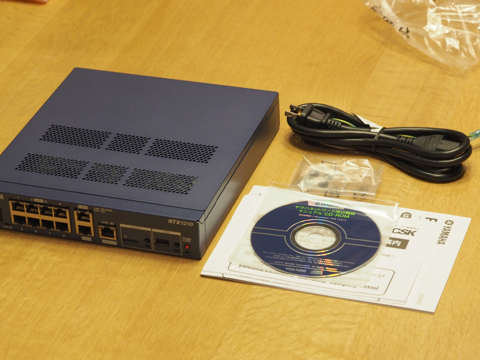 YAMAHA ブロードバンドルーター RTX1210 のレビュー:画像6